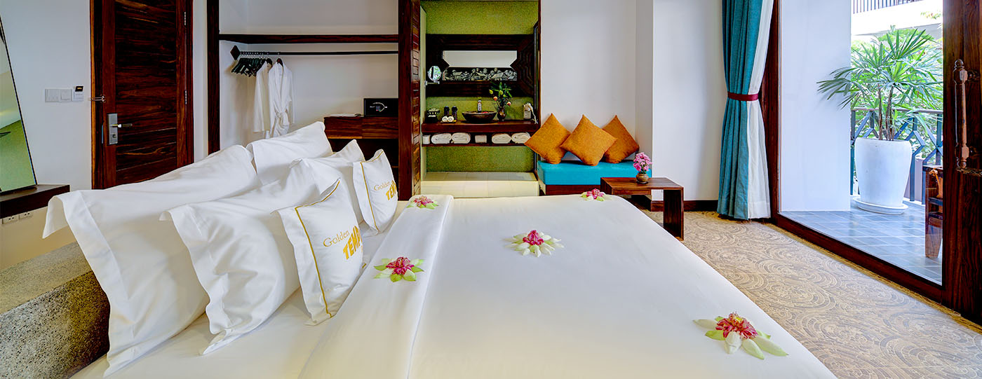 Golden Temple Retreat - Siem Reap Hotel Deluxe Suite Room